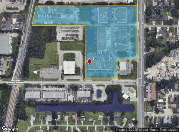 1201 E Donegan Ave, Kissimmee, FL Parcel Map