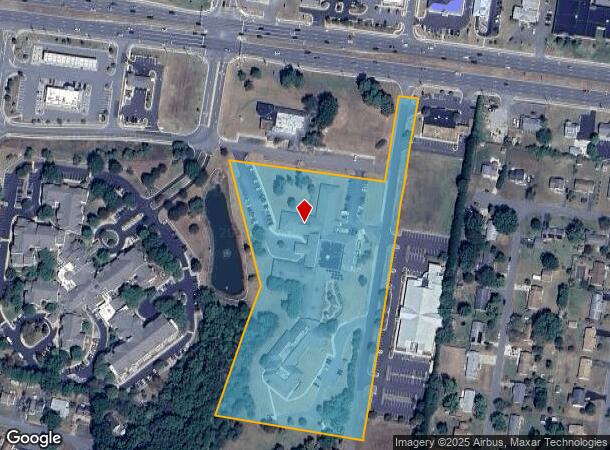 6106 Health Center Ln, Fredericksburg, VA Parcel Map