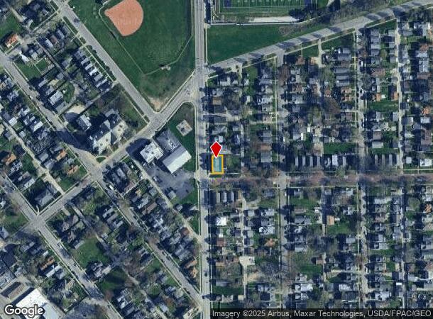  291 E Broadway St, Toledo, OH Parcel Map