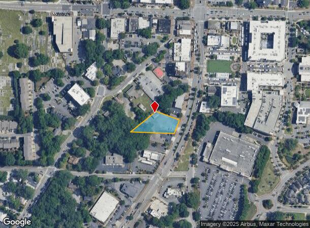  71 S Main St, Alpharetta, GA Parcel Map