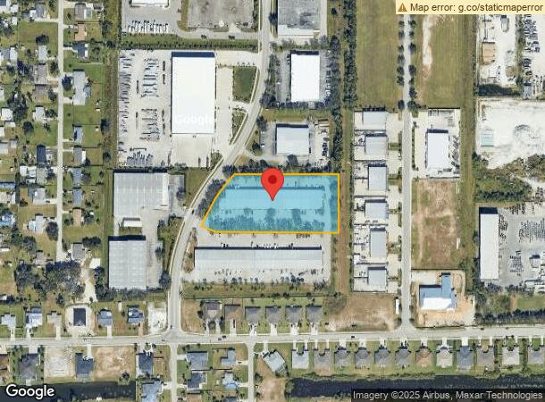  735 Ne 19Th Pl, Cape Coral, FL Parcel Map