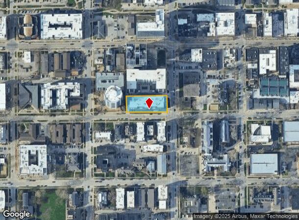 711 S 4Th St, Champaign, IL Parcel Map