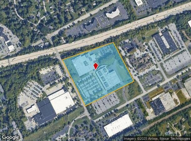  1041 W Valley Rd, Wayne, PA Parcel Map