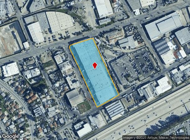  1506 Knowles Ave, Los Angeles, CA Parcel Map