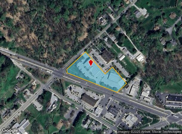 7465 Lancaster Pike, Hockessin, DE Parcel Map