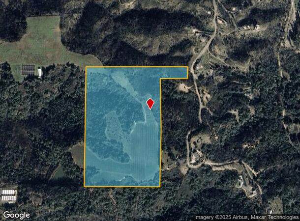 5301 Eastside Calpella Rd, Ukiah, CA Parcel Map