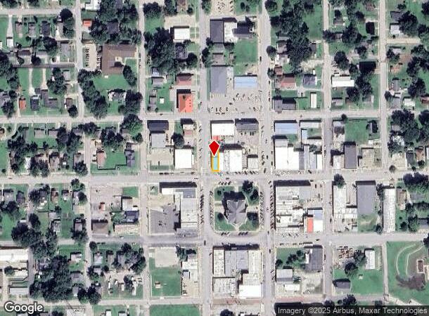  16 W Benton St, Carrollton, MO Parcel Map