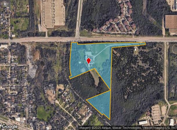  4610 W Davis St, Dallas, TX Parcel Map