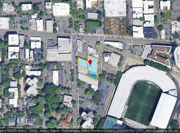  735 Sw 20Th Pl, Portland, OR Parcel Map