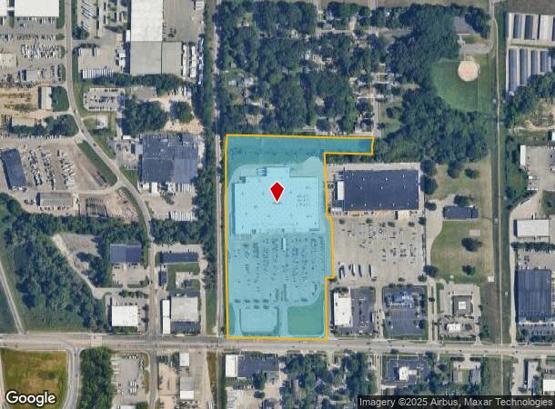 355 54Th St Sw, Grand Rapids, MI Parcel Map