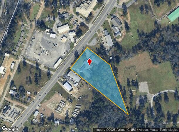 1712 N Timberland Dr, Lufkin, TX Parcel Map