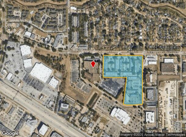  7135 W Tidwell Rd, Houston, TX Parcel Map