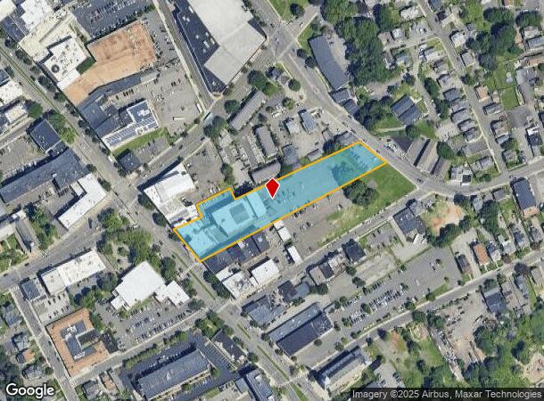  161 Main St, Danbury, CT Parcel Map