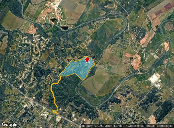  575 Hyatt Lost Pines Rd, Cedar Creek, TX Parcel Map