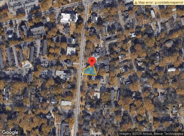  649 S Milledge Ave, Athens, GA Parcel Map