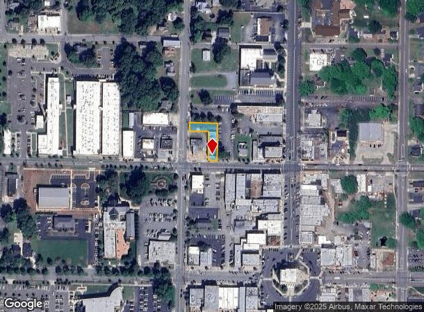 127 W Harden St, Graham, NC Parcel Map