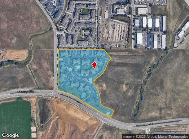  7550 S Blackhawk St, Englewood, CO Parcel Map