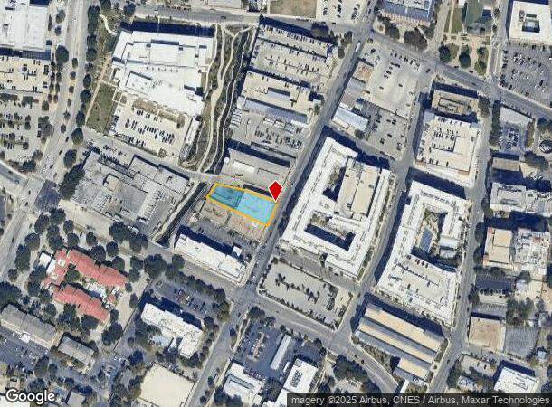  319 S Flores St, San Antonio, TX Parcel Map