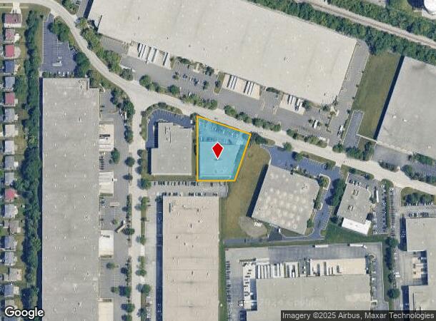  121 Exchange Blvd, Glendale Heights, IL Parcel Map