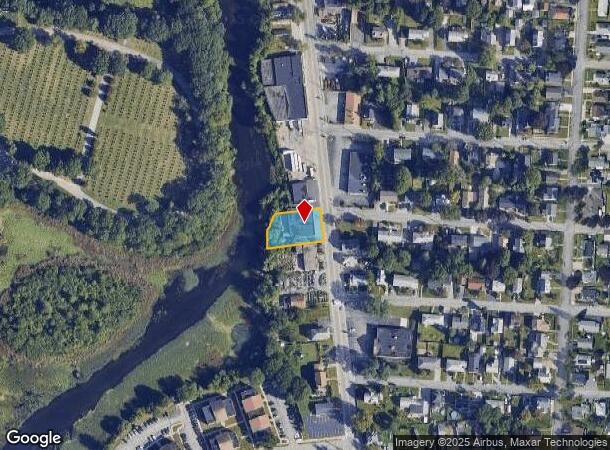  519 Dyer Ave, Cranston, RI Parcel Map