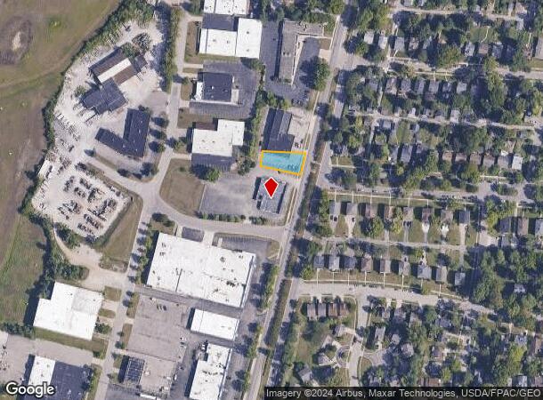  2601-2609 S Dixie Dr, Dayton, OH Parcel Map