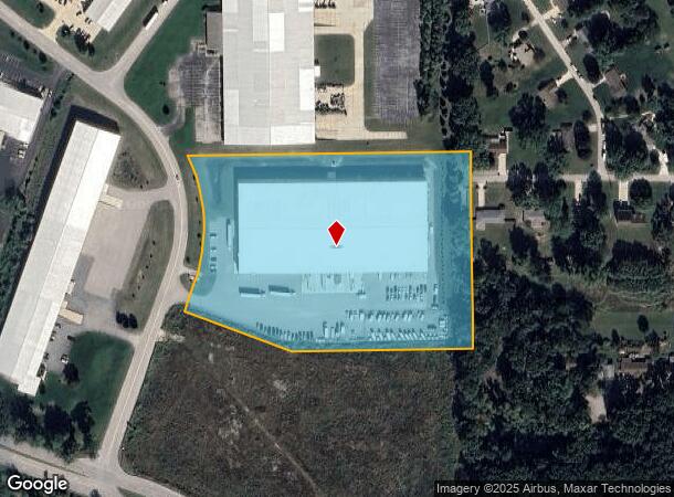 2104 Aeroplex Dr N, Elkhart, IN Parcel Map