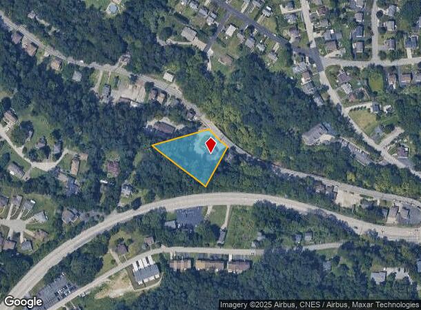  1222 Hope Hollow Rd, Carnegie, PA Parcel Map