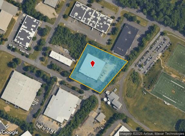 1501 Glen Ave, Moorestown, NJ Parcel Map