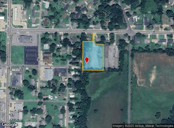600 E Poplar St, Clarksville, AR Parcel Map