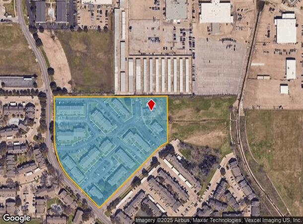  2010 Estrada Pkwy, Irving, TX Parcel Map