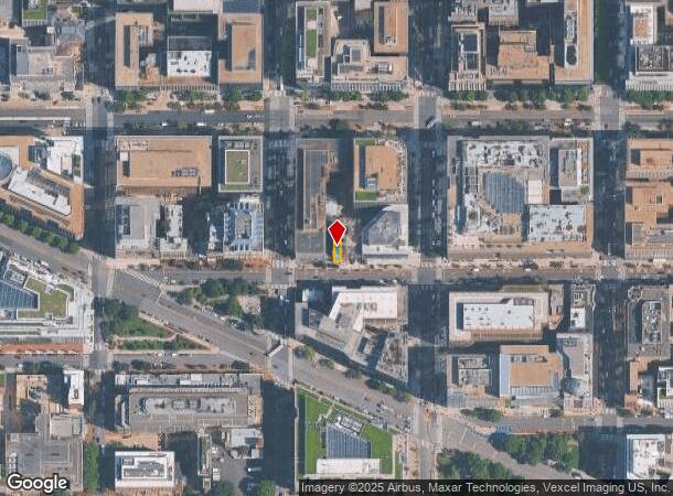  1917 I St Nw, Washington, DC Parcel Map