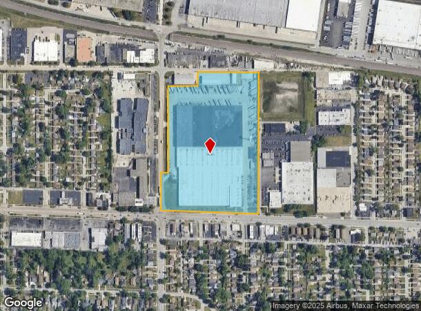  5300 Electric Ave, Berkeley, IL Parcel Map