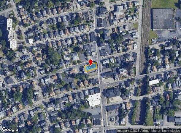  464 Broad St, Central Falls, RI Parcel Map