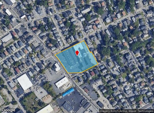  125 Clay St, Central Falls, RI Parcel Map