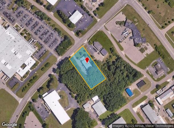  205 Hill Brady Rd, Battle Creek, MI Parcel Map