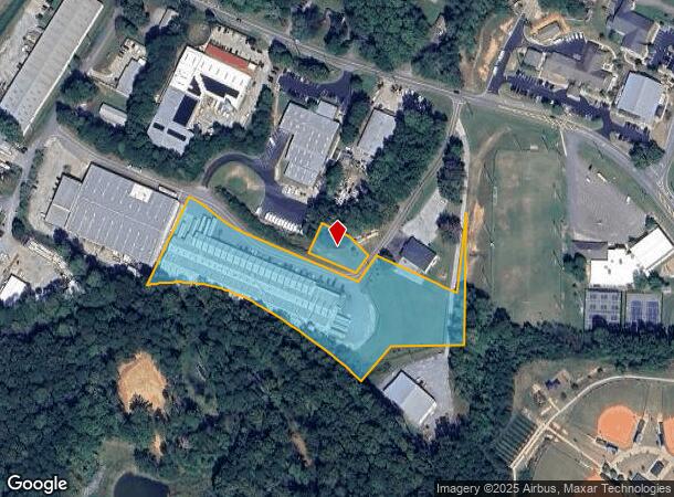  291 N Industrial Way, Canton, GA Parcel Map