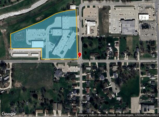 909 S 2Nd St, Marshalltown, IA Parcel Map