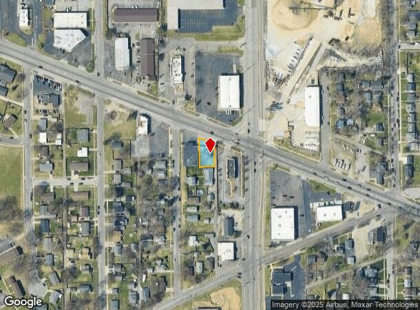  3216 Lincoln Way W, South Bend, IN Parcel Map