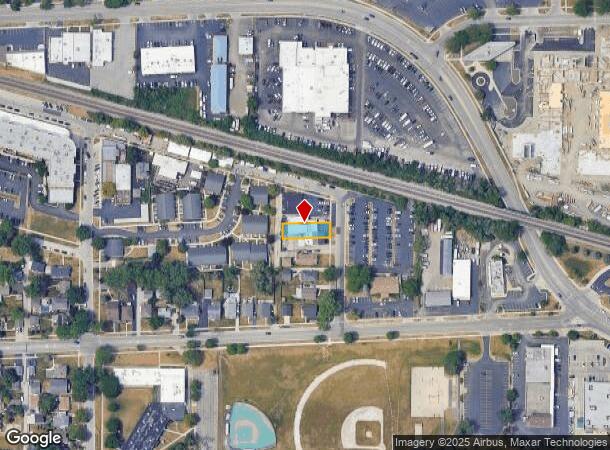 6 Spring St, Roselle, IL Parcel Map