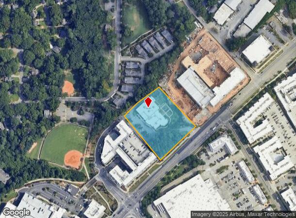  5130 Peachtree Blvd, Atlanta, GA Parcel Map