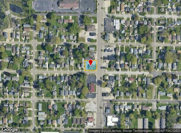  2046 S Main St, Akron, OH Parcel Map