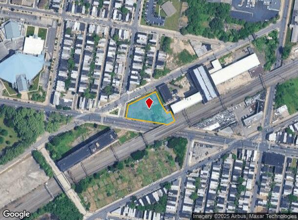 1846 W Sedgley Ave, Philadelphia, PA Parcel Map
