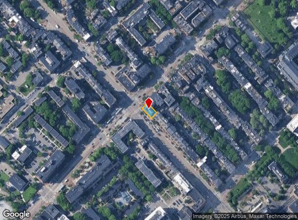  1746 Washington St, Boston, MA Parcel Map
