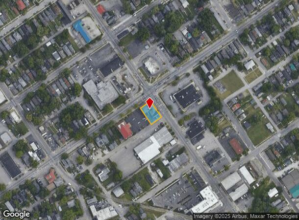  1630 E Spring St, New Albany, IN Parcel Map