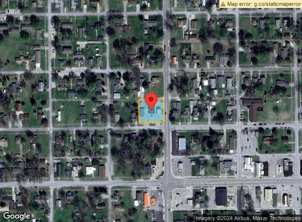  201 N Park St, Sesser, IL Parcel Map