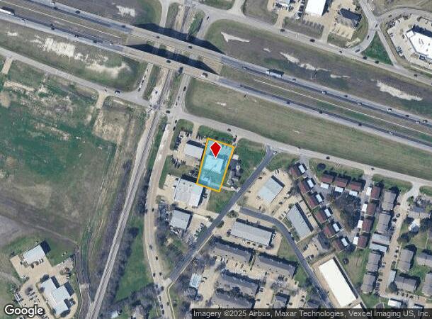  1535 W Highway 287 Byp, Waxahachie, TX Parcel Map