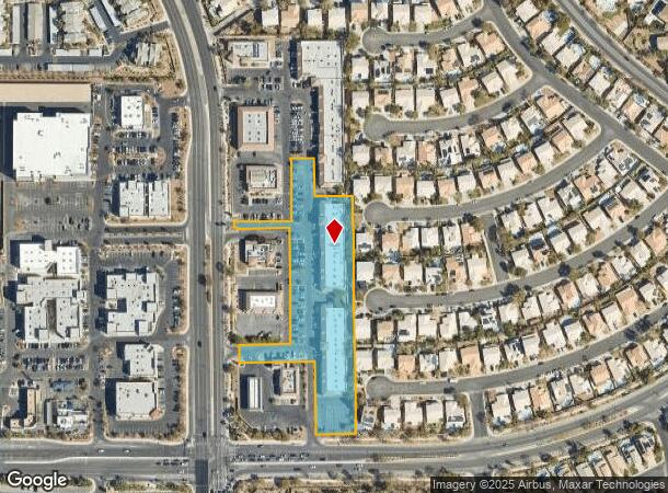  10960 S Eastern Ave, Henderson, NV Parcel Map