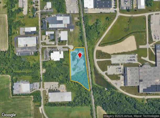 286 Hedcor St, Holland, MI Parcel Map