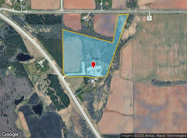 W3126 State Road 32, Elkhart Lake, WI Parcel Map