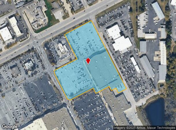 2685 E Main St, Plainfield, IN Parcel Map